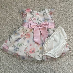 Baby Girls Floral Formal Dress